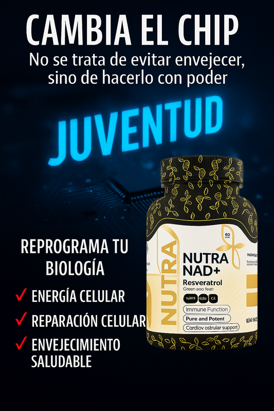 NAD RESVERATROL NUTRA x 60 Capsulas