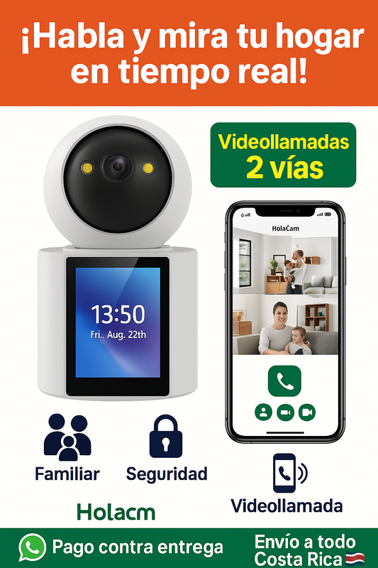 HolaCam – Habla y Mira tu Hogar en Tiempo Real