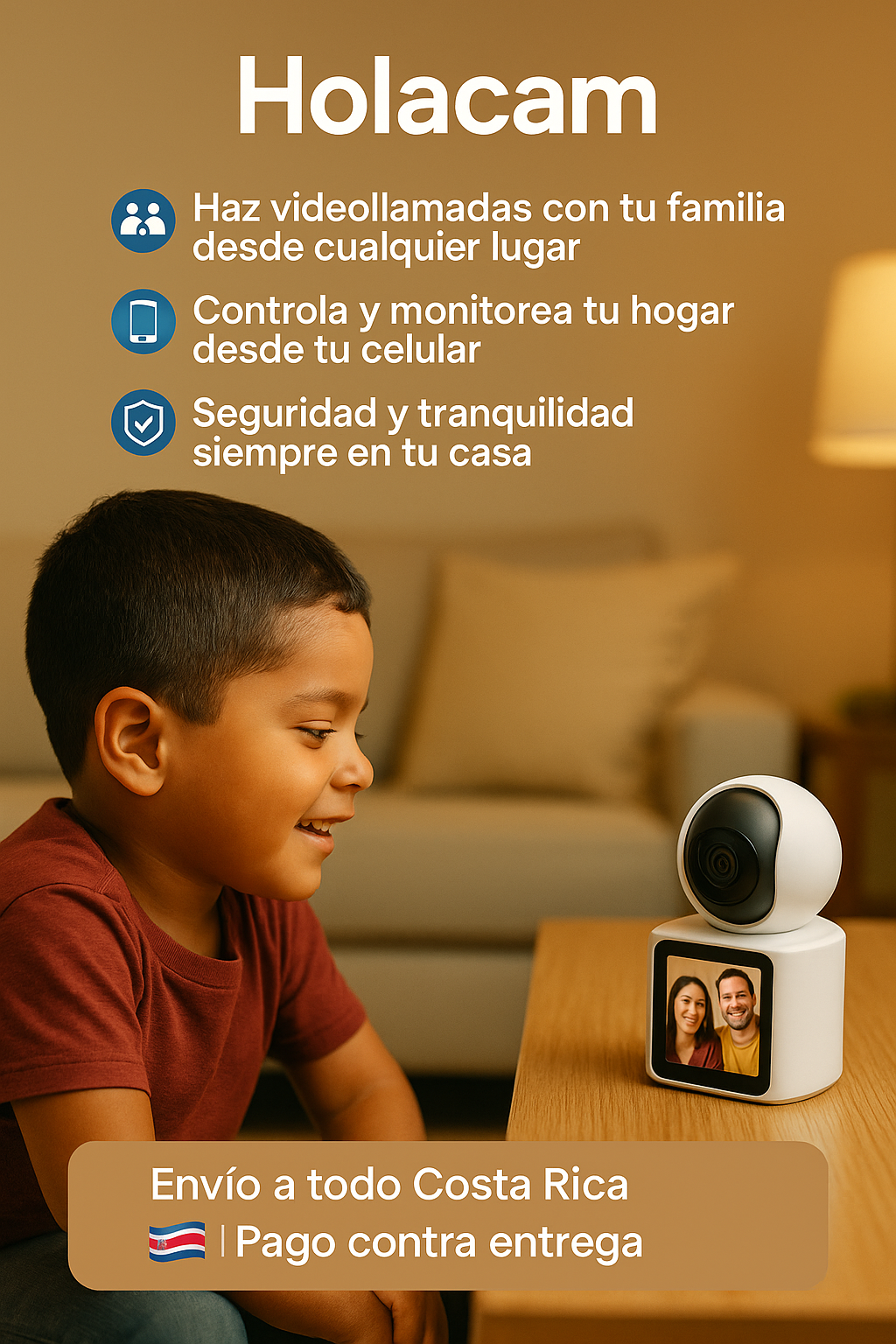 HolaCam – Habla y Mira tu Hogar en Tiempo Real